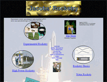 Tablet Screenshot of jacobsrocketry.com